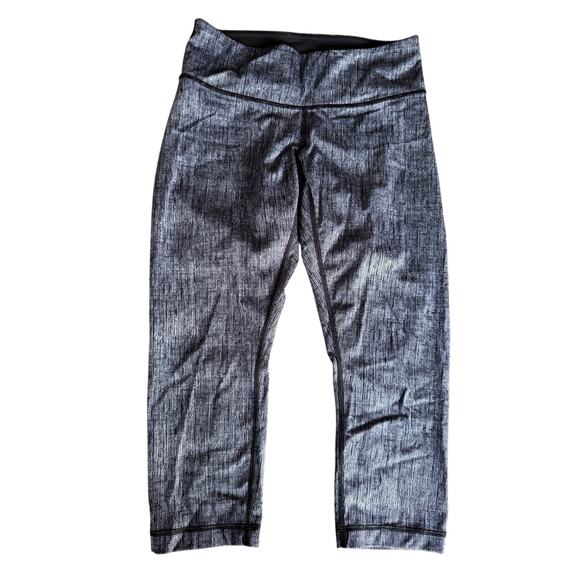Lululemon Capri Leggings Size 6 - Picture 1 of 3